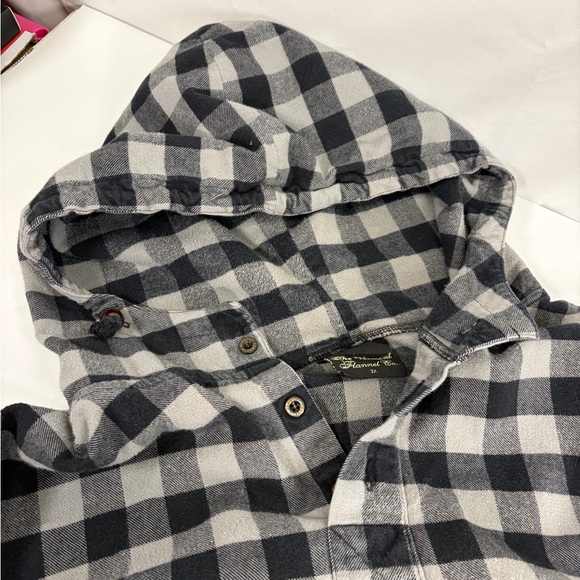 Vermont Flannel Company Hooded Flannel Pullover 2X | Made in USA | Cotton - Picture 7 of 8